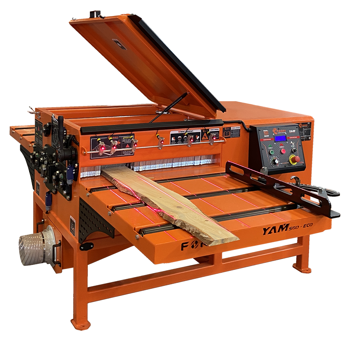 Multi-Rip Saw, Standard Edging Machine