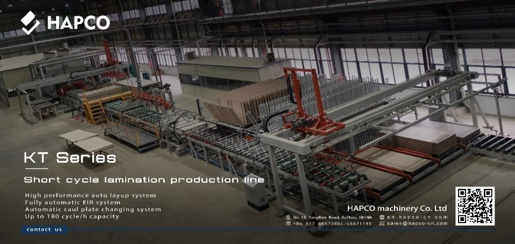 Short cycle press line