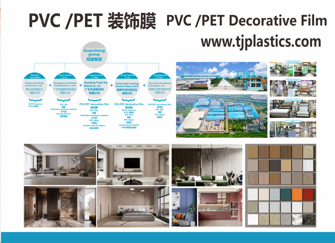 PVC PET Decorative Film