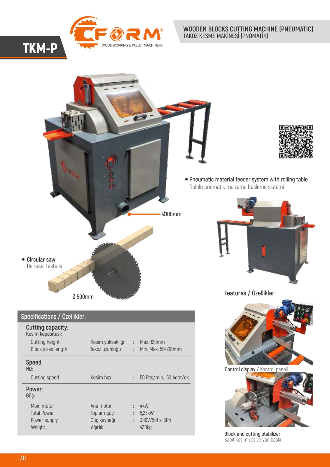 Block Cutting Machine TKM-P