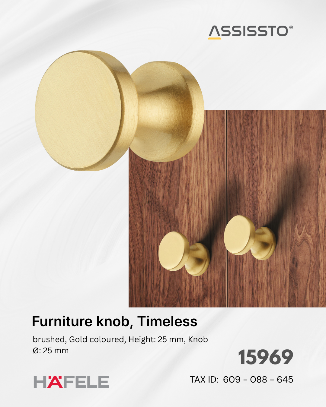 Furniture Knob- Timeless 