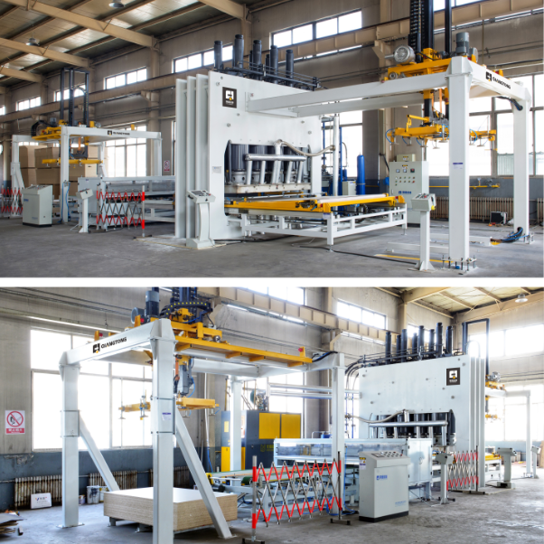 Short cycle press machine