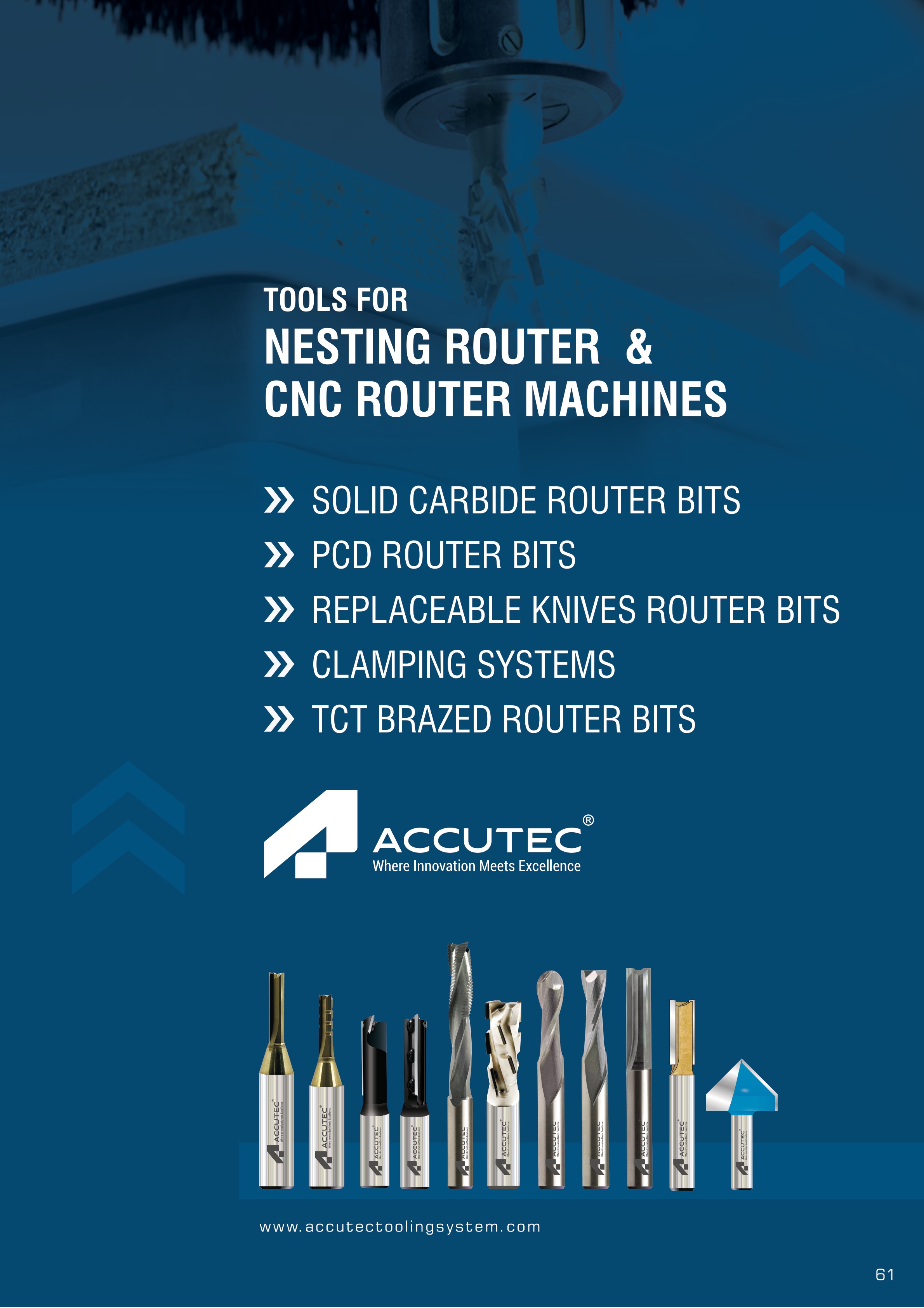 TCT and PCD Tooling for Solid Wood and Panel Processing Industries