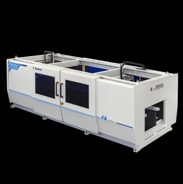 Intelligent CNC 4 sides cutting saw