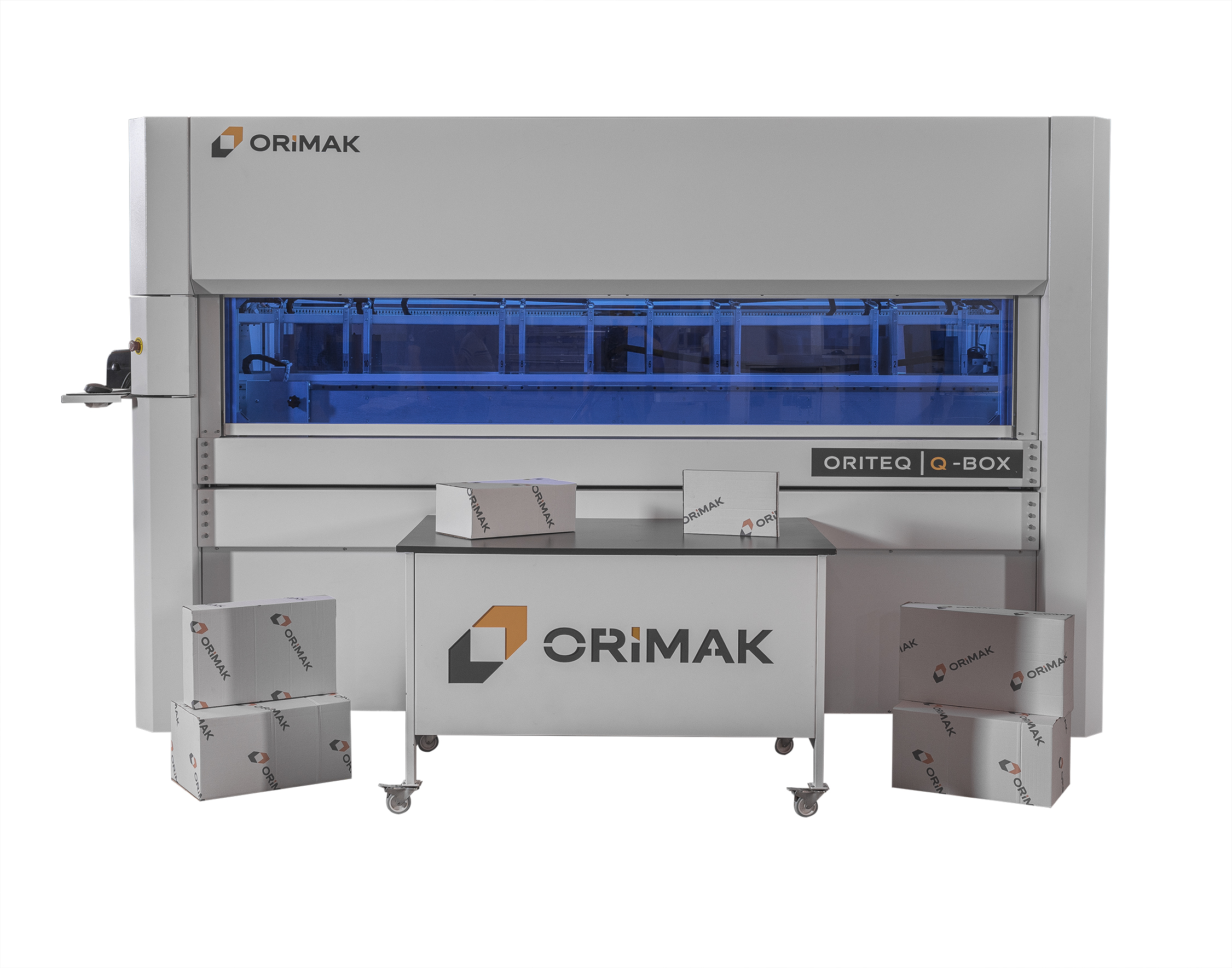 ORITEQ Q-BOX CARDBOARD CUTTING MACHINE