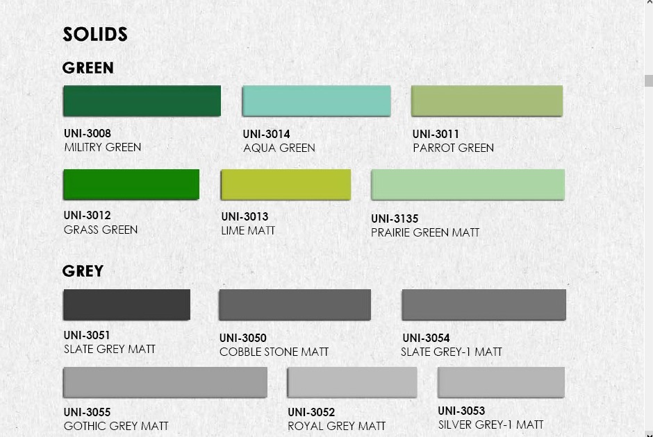 SOLID COLOURS
