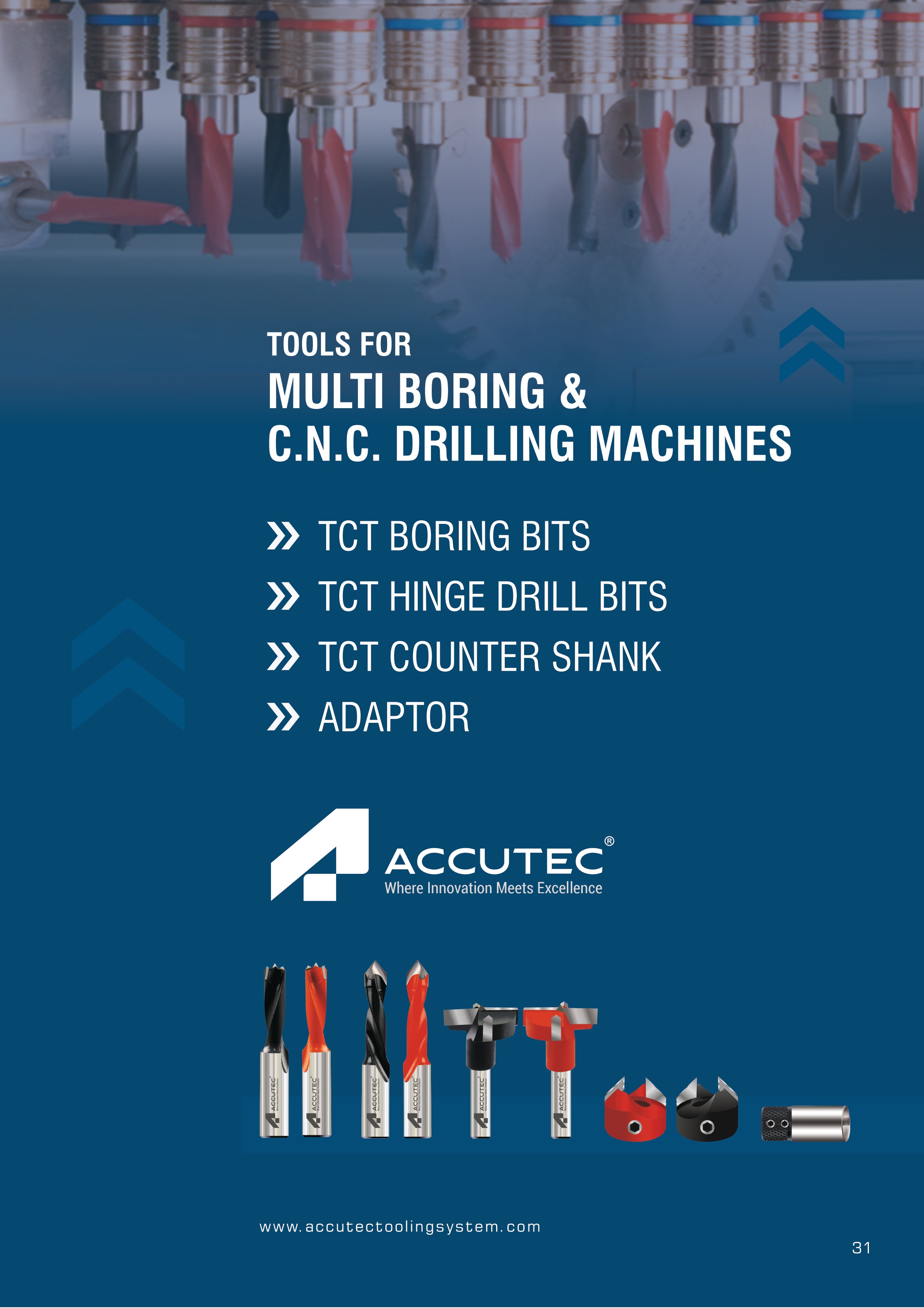 TCT and PCD Tooling for Solid Wood and Panel Processing Industries