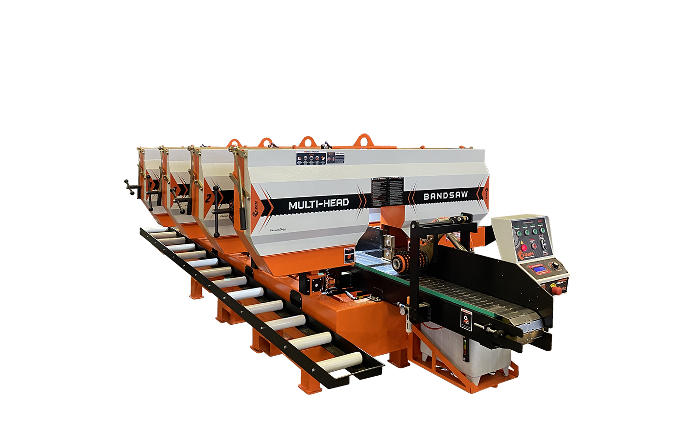 Horizontal Multi-Head Bandsaw 4-HDS