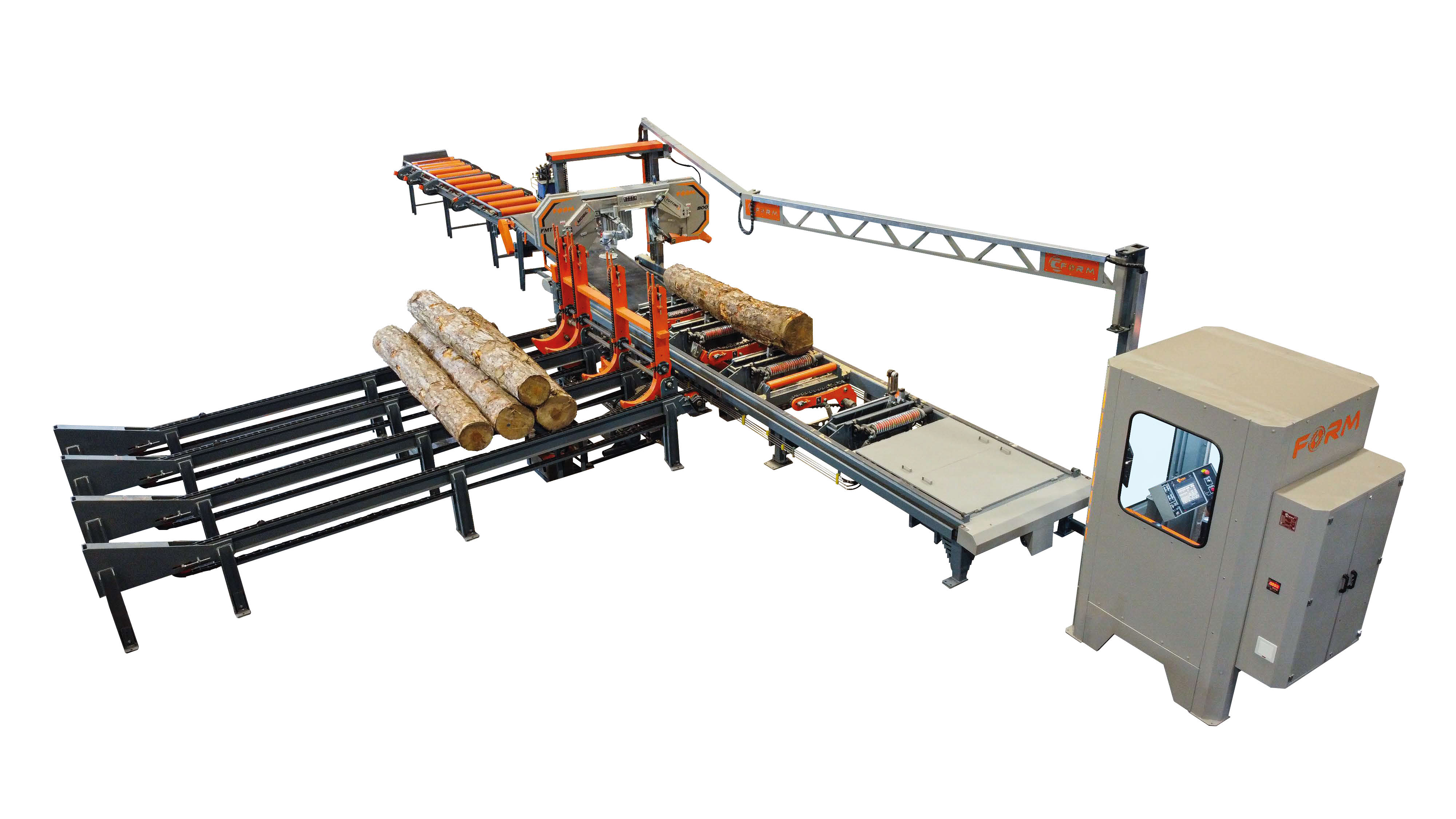 Industrial Sawmill for Log Cutting FMTK-800