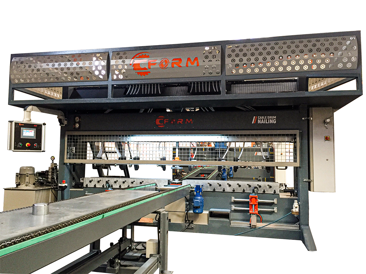 Cable Drum Nailing Machine