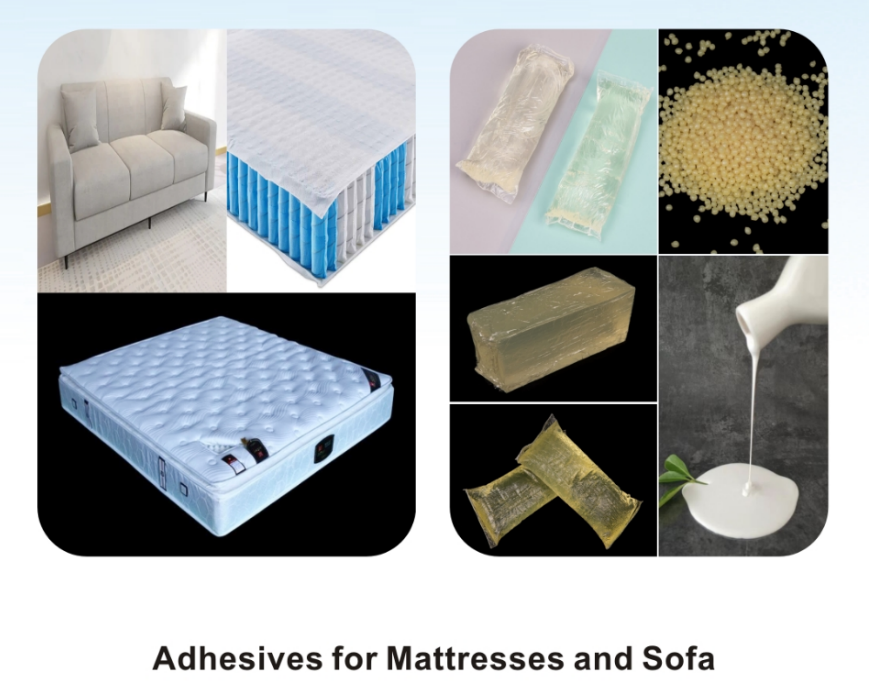 Hotmelt Adhesives for Mattresses and Sofa
